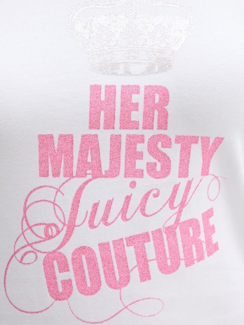 Juicy Couture t-shirt damski kolor biały JCNCT225464