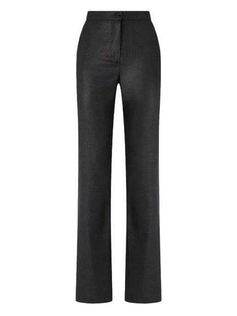 PINKO metallic-effect trousers - Black - zdjęcie produktu nr 1