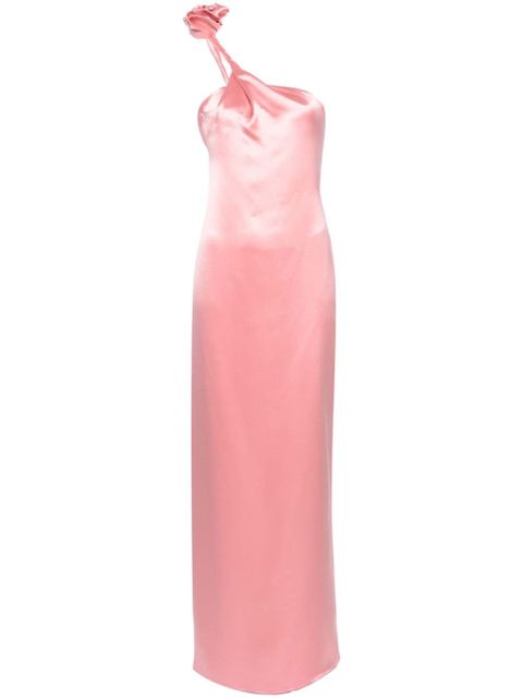 Magda Butrym one-shoulder silk maxi dress - Pink - zdjęcie produktu nr 1