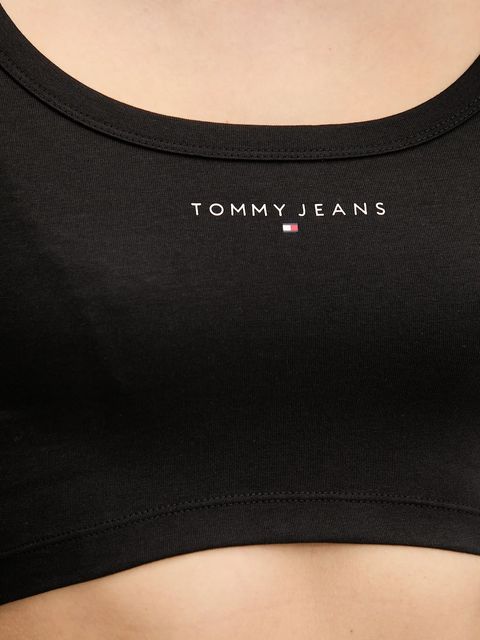 Tommy Jeans longsleeve kolor czarny DW0DW20909