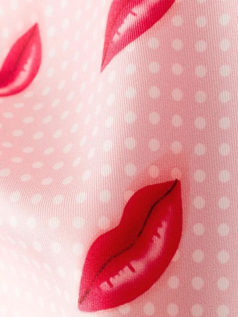 Prada printed silk twill scarf 55 x 55 - Pink - zdjęcie produktu nr 2