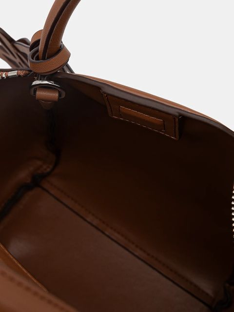 Karl Lagerfeld torebka K/WELLEN MD kolor brązowy B1W30044