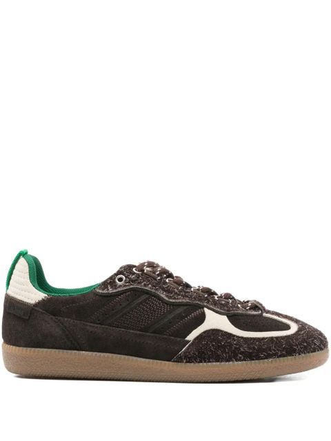 ALOHAS Tb.490 Rife suede-panelled leather sneakers - Brown - zdjęcie produktu nr 1