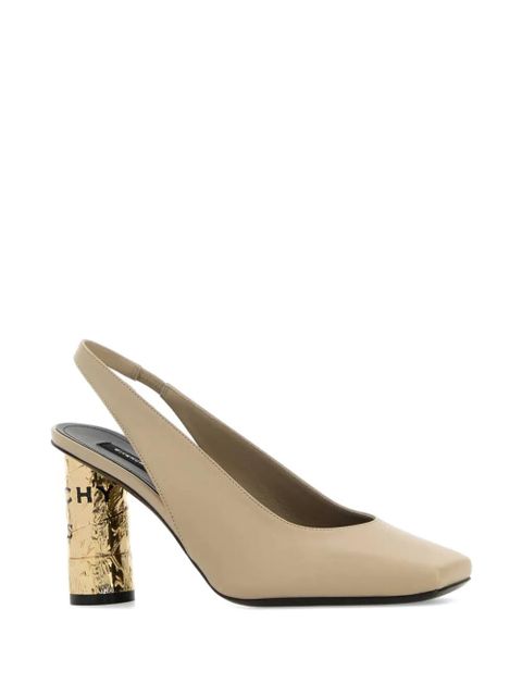 Givenchy leather tape pumps - Neutrals - zdjęcie produktu nr 2