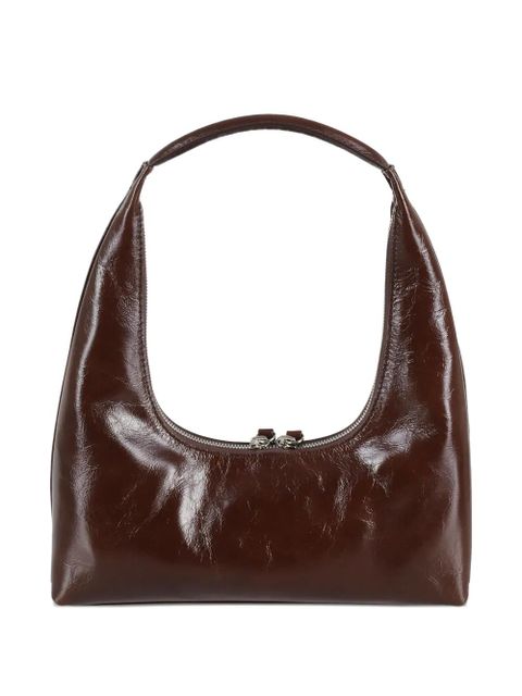 Marge Sherwood crinkled-leather shoulder bag - Brown - zdjęcie produktu nr 2