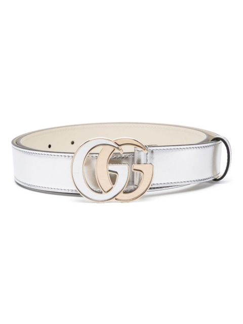 Gucci GG Marmont belt - Silver