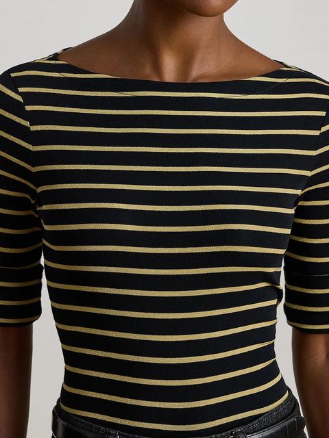 Lauren Ralph Lauren t-shirt damskie kolor czarny 200980044