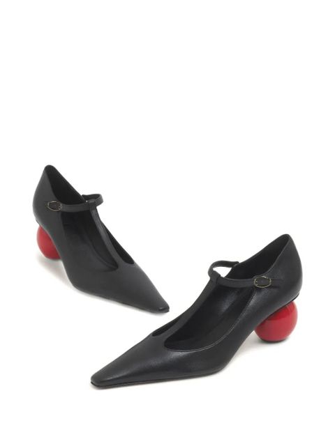 Marni 60mm T-bar spherical-heel pumps - Black