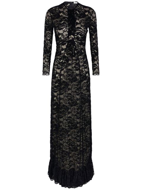 Rabanne lace maxi dress - Black - zdjęcie produktu nr 1