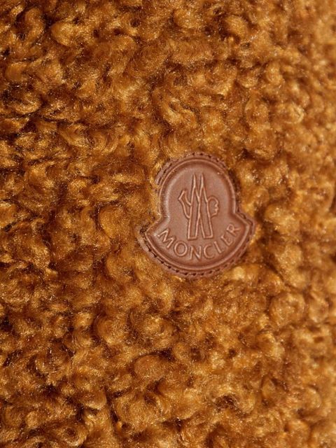 Moncler Barbot hooded-neck jacket - Brown