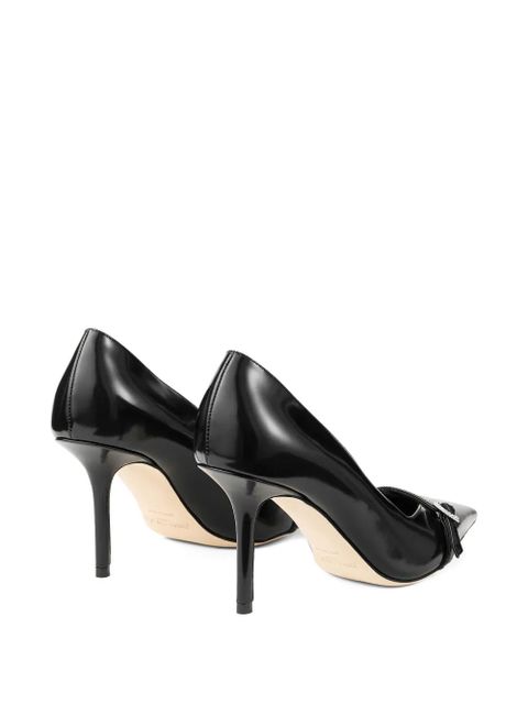 Jimmy Choo Keari embellished strap pumps - Black