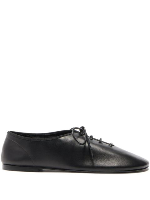 Proenza Schouler Glove lace-up ballet flats - Black - zdjęcie produktu nr 1