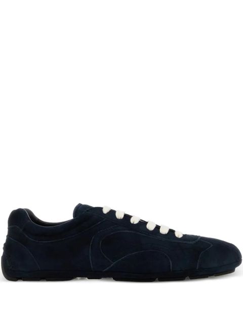 Prada Montecarlo suede sneakers - Blue - zdjęcie produktu nr 1