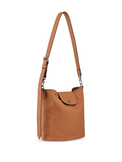 Longchamp medium Le Pliage Xtra leather crossbody bag - Brown