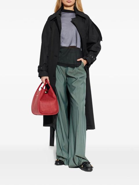 Sportmax belted double-breasted coat - Black - zdjęcie produktu nr 2