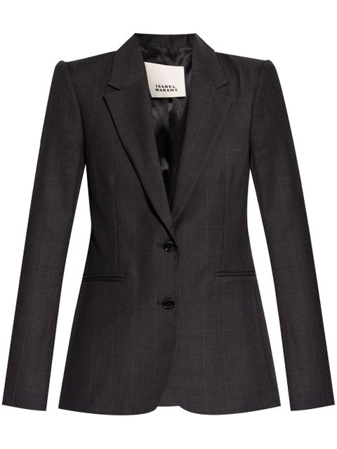 ISABEL MARANT Reva check blazer - Grey - zdjęcie produktu nr 1