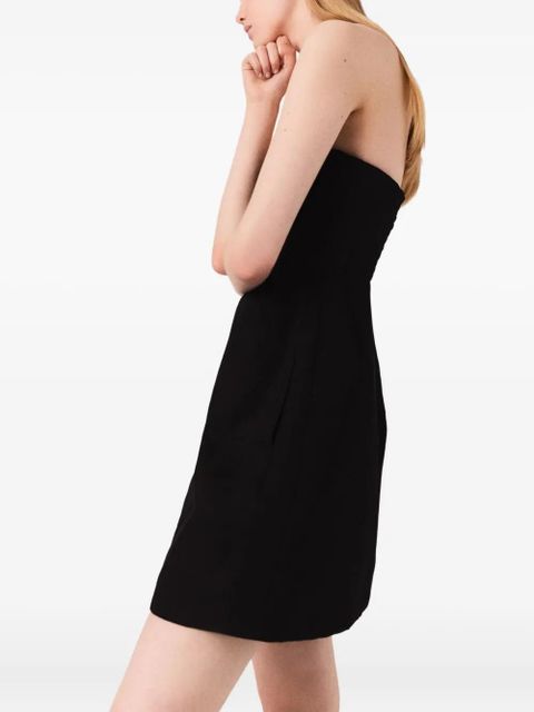 Maje strapless mini dress - Black