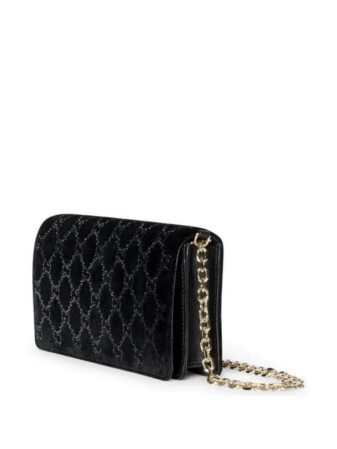 Gucci small crystal-embellishment crossbody bag - Black