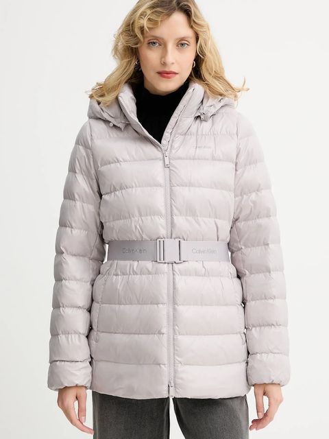 Calvin Klein kurtka kolor szary zimowa LV044D542G - zdjęcie produktu nr 1