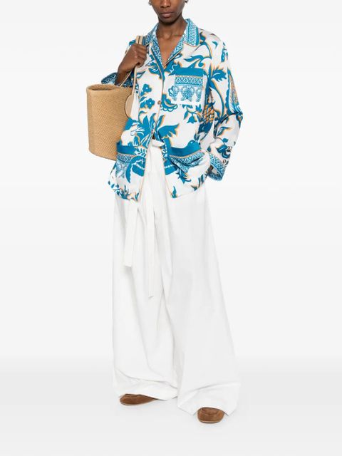 ETRO floral-print shirt - White - zdjęcie produktu nr 2