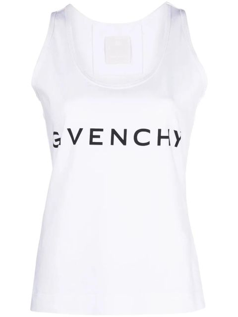 Givenchy logo-print tank top - White - zdjęcie produktu nr 1