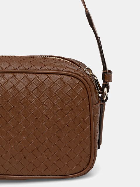 BOSS torebka Sandy Crossbody SQ kolor brązowy 50558012