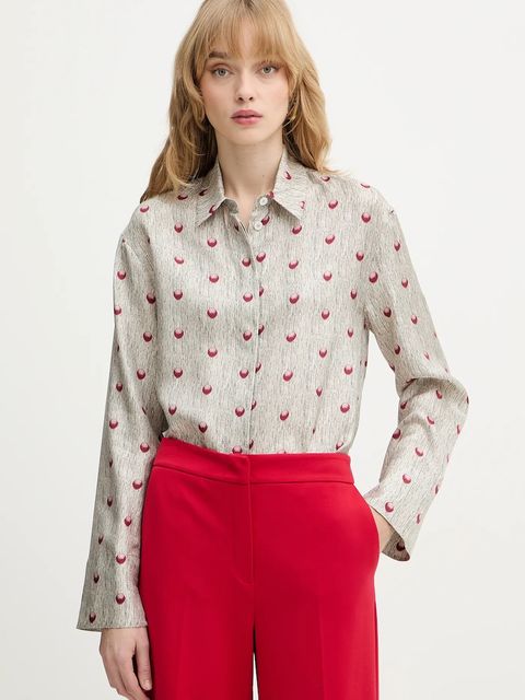 MM by Max Mara koszula jedwabna OSPITE - zdjęcie produktu nr 1