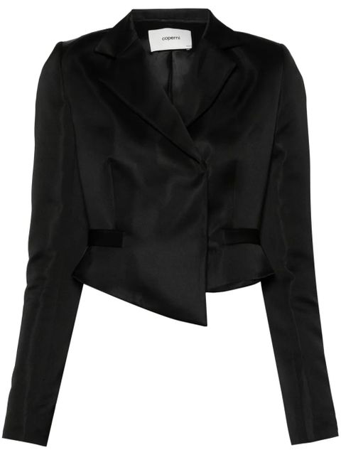 Coperni cropped double-breasted blazer - Black - zdjęcie produktu nr 1