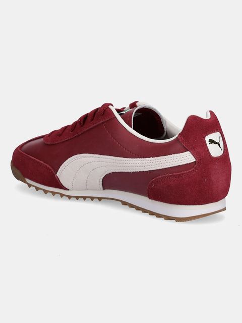 Puma sneakersy skórzane Arizona Retro kolor bordowy 402353