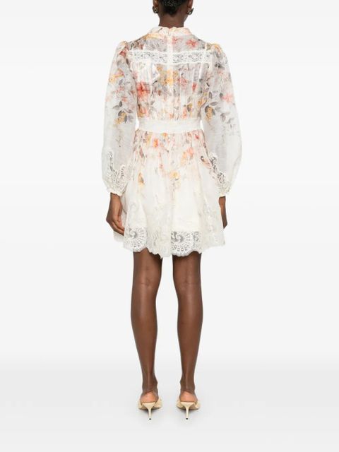 ZIMMERMANN Luna mini dress - Pink