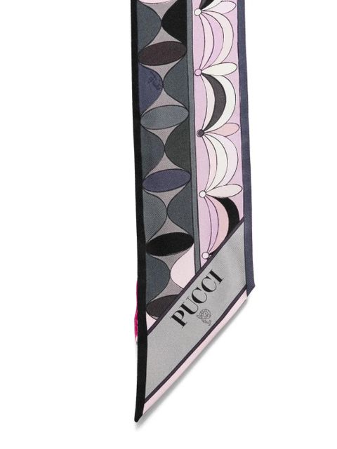 PUCCI printed silk scarf - Pink - zdjęcie produktu nr 2