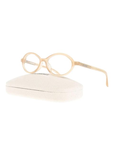 Jacquemus logo-print glasses - Neutrals - zdjęcie produktu nr 2