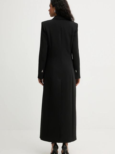 Patrizia Pepe płaszcz kolor czarny 8O0222 A6F5 - zdjęcie produktu nr 2