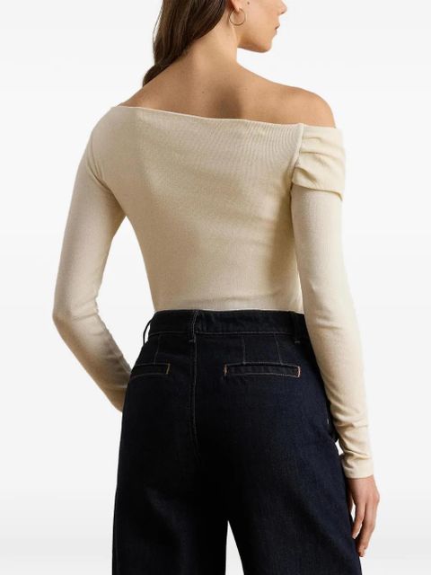 Lauren Ralph Lauren off-shoulder sweater - Neutrals