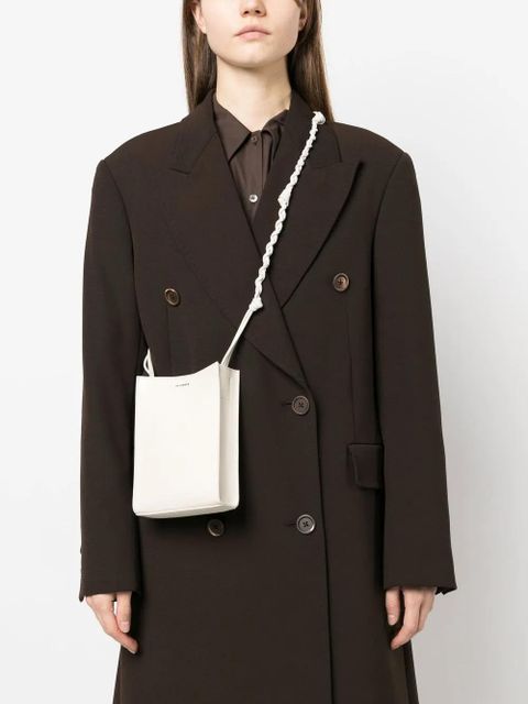 Jil Sander crocodile-effect leather satchel bag - Neutrals - zdjęcie produktu nr 2