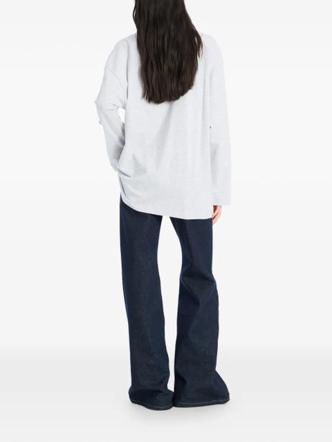 ROTATE BIRGER CHRISTENSEN long-sleeves T-shirt - Grey