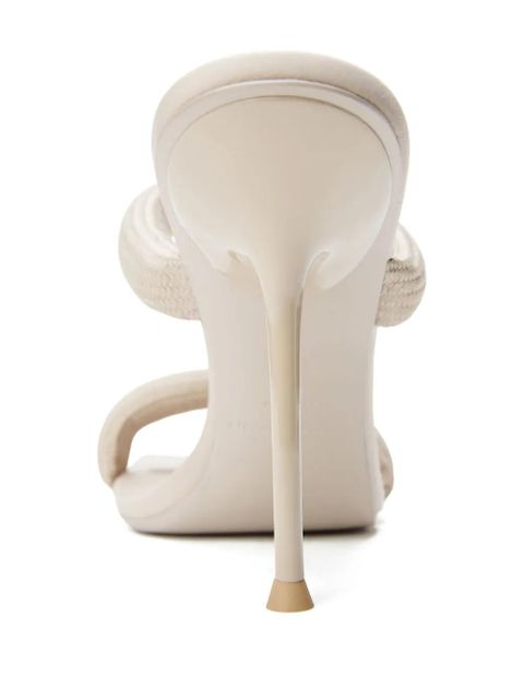 Alexander Wang Julie double-strap stiletto sandals - Neutrals