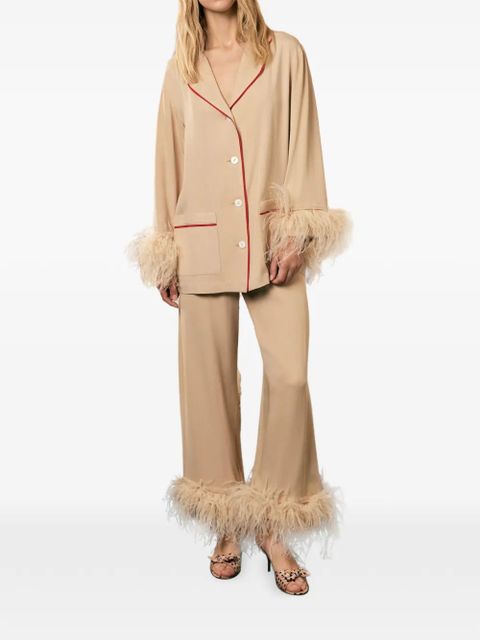 Sleeper Party detachable-feathers pajama - Neutrals - zdjęcie produktu nr 2