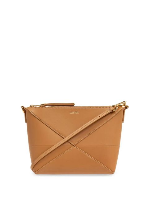 LOEWE Puzzle Fold shoulder bag - Brown - zdjęcie produktu nr 1