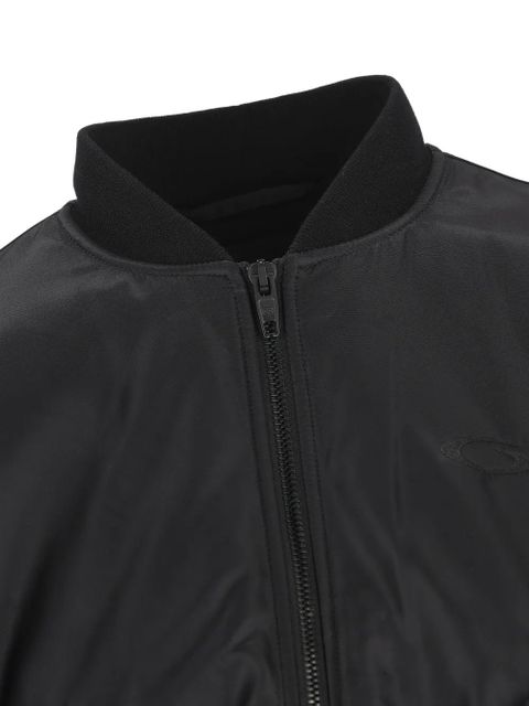 Balenciaga zip-up bomber jacket - Black