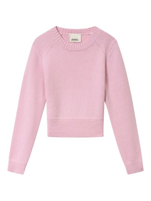 ISABEL MARANT ribbed cornelia sweater - Pink - zdjęcie produktu nr 1