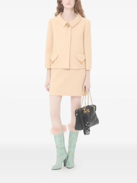 Valentino Garavani Vlogo mini skirt - Neutrals - zdjęcie produktu nr 2