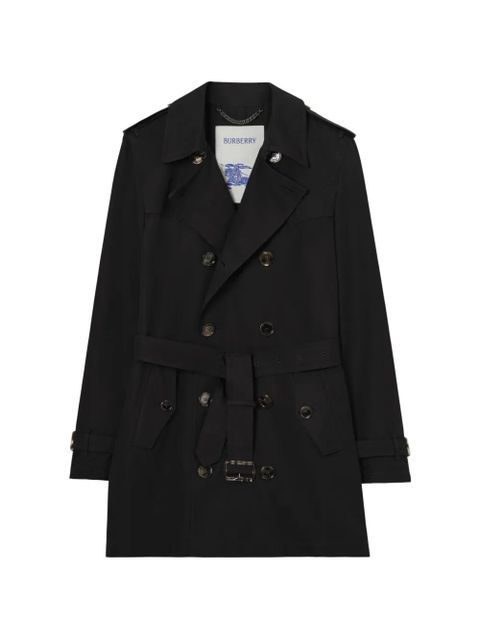 Burberry mid-length paisley lace Foxfield trench coat - Black - zdjęcie produktu nr 1