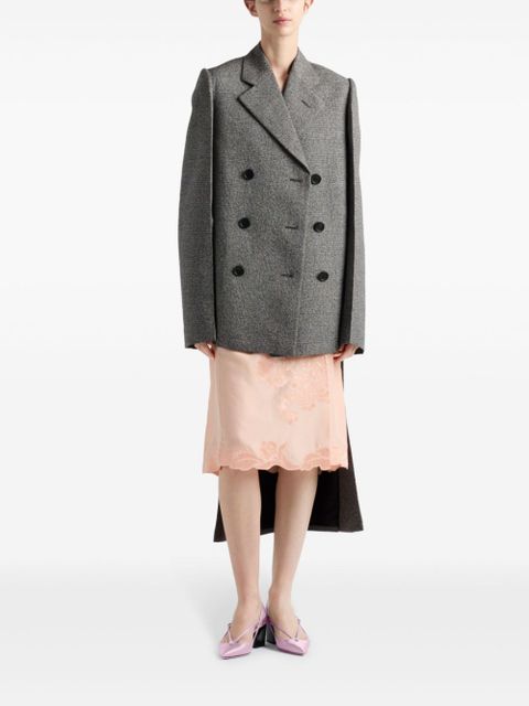 Prada Prince of Wales checked blazer - Grey - zdjęcie produktu nr 2