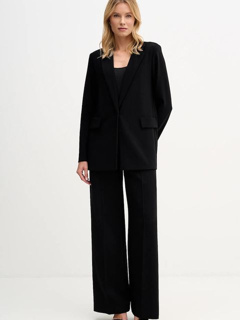 Joseph Ribkoff marynarka kolor czarny jednorzędowa gładka 231064 - zdjęcie produktu nr 2