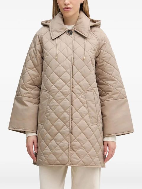 Barbour Cara quilted hooded coat - Neutrals - zdjęcie produktu nr 1