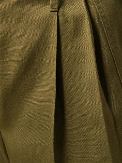 Givenchy high-waisted military trousers - Green