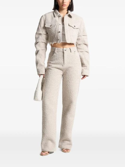 Manière De Voir Sara bouclé jeans - Neutrals - zdjęcie produktu nr 2