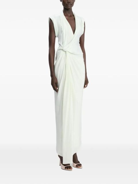 Victoria Beckham twist dress - Green