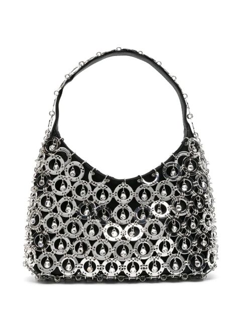 Rabanne Sphere chainmail-embellished shoulder bag - Black - zdjęcie produktu nr 1